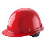 Milwaukee BOLT Red Type 1 Class E Front Brim Non-Vented Hard Hat with 4 Point Ratcheting Suspension (48-73-1108)