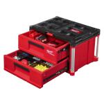 Milwaukee PACKOUT 22 in. 2-Drawer Tool Box with Metal Reinforced Corners (48-22-8442)
