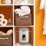 Rheem Performance 8 kW 1.55 GPM 240-Volt Self-Modulating Electric Tankless Water Heater (RETEX-08)