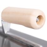 ROBERTS 1/16 in. x 1/32 in. x 1/32 in. U-Notch Pro Vinyl Flooring Trowel with Wood Handle (49771)