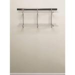 Rubbermaid Fasttrack Garage Track System Upright 25 in. Wall Mounted Storage and Organization System for Home/Garage (1784365)