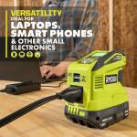 RYOBI 150-Watt Power Source and Charger for ONE+ 18-Volt Battery Generator with 2.0 Ah Battery - Push Button Start (RYi150C)