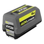 RYOBI 40V Lithium-Ion 6.0 Ah High Capacity Battery (OP4060A1)