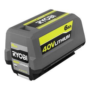 RYOBI 40V Lithium-Ion 6.0 Ah High Capacity Battery (OP4060A1)