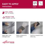 Saint-Gobain ADFORS FibaTape Perfect Finish 6 in. x 75 ft. Self-Adhesive Wall Repair Fabric (FDW9151-U)