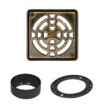Schluter Kerdi-Drain 4 in. Oil-Rubbed Bronze Grate (KD4GRKEOB)