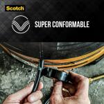 Scotch Super 33+ 3/4 in. x 66 ft. Vinyl Electrical Tape, Black (3-Pack) (6132-BA-3PK-6)