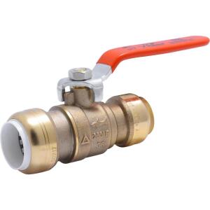 SharkBite 3/4 in. Push-to-Connect PVC IPS x 3/4 in. CTS Brass Ball Valve (25550LF)
