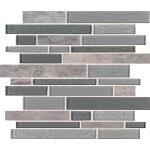 MSI Smoky Alps Interlocking 12 in. x 15 in. x 8mm Mixed Glass Stone Mesh-Mounted Mosaic Tile (0.97 sq. ft./Each) (GLSPIL-SMOALP8M)