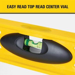 Stanley 24 in. Non-Magnetic High Impact ABS Line/Surface Level (42-468)