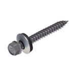 Teks #9 x 1-1/2 in. External Hex Drive Washer Head Roofing Screws (400-Pack) (21406)
