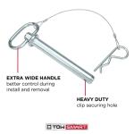 TowSmart 5/8 in. x 4-3/4 in. Steel Clevis Pin (1205)