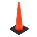 28 in. Orange PVC Injection Molded Cone (HDIM28-VPD6)
