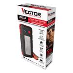 VECTOR 1600 Peak Amp Automotive Lithium Jump Starter, Portable Power - 15W USB-A & USB-C (SS16LV)