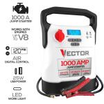 VECTOR 1000 Amp Jump Starter, Compressor, USB Power (VECJ1C)