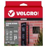 VELCRO 10 ft. x 1 in. Black Industrial Strength Extreme Tape (91843)