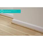 PERFORMANCE ACCESSORIES Vesinet 0.62 in. T x 0.75 in. W x 94.5 in. L Smooth Wood Look Laminate Moulding/Trim Quarter Round Molding (MQND-06766)