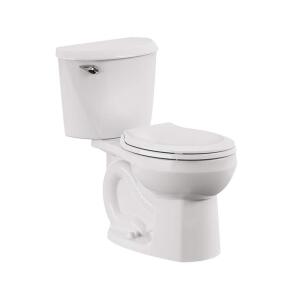 American Standard Reliant 12" Rough-In Round Toilet (1.28 GPF) with Slow Close Seat