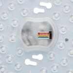 Commercial Electric 12 in. Light Matte Black and White Adjustable CCT Integrated LED Ceiling Flush Mount Fixture with Interchangeable Trim (CA8aA018ER125WB)