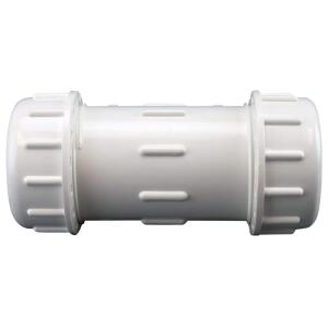 Apollo 2 in. x 2 in. PVC Compression Coupling (PVCCOMP2)