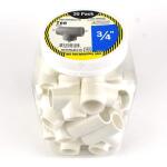 Charlotte Pipe 3/4 in. Schedule 40 Tee S x S x S Pro Pack 20-Pack (PVC 02400 0820HD)