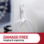 Command Cord Bundlers, Gray, Damage Free Organizing, 2 Cord Bundlers and 3 Command Strips (17304-ES)