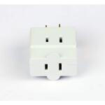 Commercial Electric 3-Outlet 15 Amp Cube Wall Tap ( LA-20)