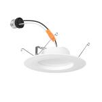 Commercial Electric 5/6 in. Integrated LED Recessed Retrofit Light Trim with Selectable Color Temperature (4-Pack) (NS01dA09FR2-259)