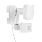 Defiant 180° White Motion Sensor Solar Powered Outdoor 2-Head LED Security Flood Light 1000 Lumens (DFI-0654-WH)