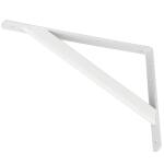 Everbilt 8 in. x 11.25 in. x 1.05 in. Heavy Duty White Shelf Bracket (EH-WSTHDUS-354)