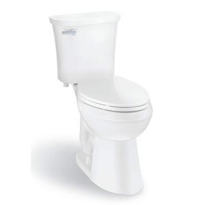 Glacier Bay Power Flush 12" Rough-In Elongated Toilet (1.28 GPF)