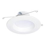 HALO RL56 Series 5/6 in. Integrated LED Recessed Retrofit Module, Selectable CCT and Lumens, Matte White (RL56LS9FSD2W1EWH)