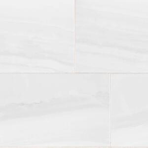 Jeffrey Court Glossy Rapids White 10 in. x 20 in. Subway Gloss Ceramic Wall Tile (14.80 sq. ft./Case) (95899)