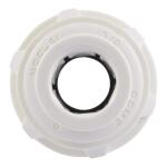 John Guest 3/8 in. O.D. Push-to-Connect x 1/2 in. MIP NPTF Polypropylene Adapter Fitting (PP011224WHD)
