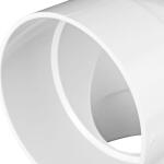 NDS 4 in. Hub x Hub PVC S&D 90-Degree Elbow Fitting (4P02)