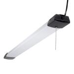 Metalux SHP 46 in. 128-Watt Equivalent, 10000-Lumens Integrated LED, White Shop Light, 4000K CCT (4SHP10040R)