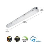 Metalux Vaportite 4 ft. White Integrated LED Industrial Vaportite withSelectable CCT and Lumen (4APVTLD-SL3C3)