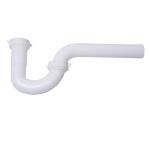Oatey 1-1/4 in. White Plastic Sink Drain P- Trap (HDC9700B)
