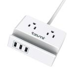 Tzumi Power Dock 2-Outlet Multi-Port Surge Protector and Phone Stand (8447HD)