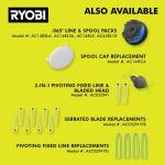 RYOBI ONE+ 18V 10 in. Cordless Battery String Trimmer/Edger with 2.0 Ah Battery and Charger (PCLST01K)