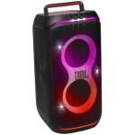 JBL PartyBox Club 120 160W Wireless Party Speakers with Two-Person Microphone System Kit (Black, Pair)