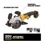 DEWALT ATOMIC 20V MAX Cordless Brushless 4-1/2 in. Circular Saw (Tool Only)