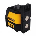 DEWALT 100 ft. Green Self-Leveling Cross Line Laser Level with (3) AA Batteries & Case