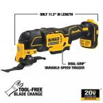 DEWALT ATOMIC 20V MAX Cordless Brushless Oscillating Multi Tool (Tool Only)