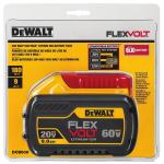 DEWALT FLEXVOLT 20V/60V MAX Lithium-Ion 9.0Ah Battery