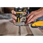 DEWALT(Tool Only) DCW600B 20V MAX XR Cordless Brushless Fixed Base Compact Router