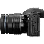 Olympus OM SYSTEM OM-1 4K Mirrorless Camera with Lens – Black