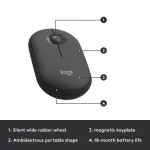 Logitech MK470 Wireless Keyboard & Mouse Bundle – Black/Gray