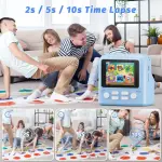 Contixo KC2 Kids Instant Print Camera (12MP, 1080P, 2.4" Screen) – Blue