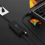 j5create 100W Super Charger (Works with Chromebook Certified) – Black